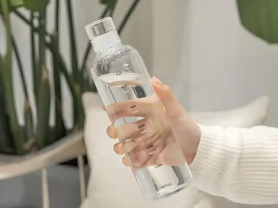 Modern Outdoor Glass Bottle 500ml